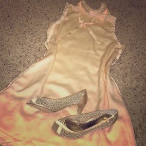 Classy Blush Pink Dress 👛